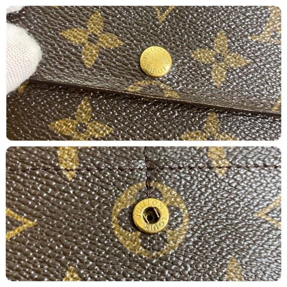 LOUIS VUITTON Monogram Sarah Wallet to Crossbody Shoulder Bag 💼 CT0046 - Picture 10 of 16